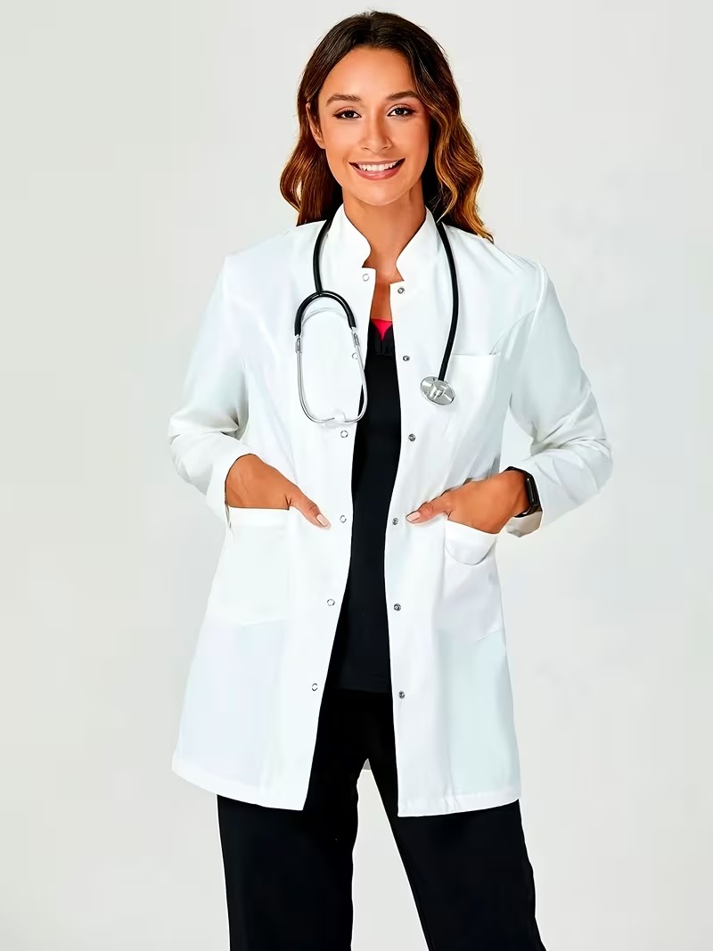 Women’s White Laboratory Coat Jacket